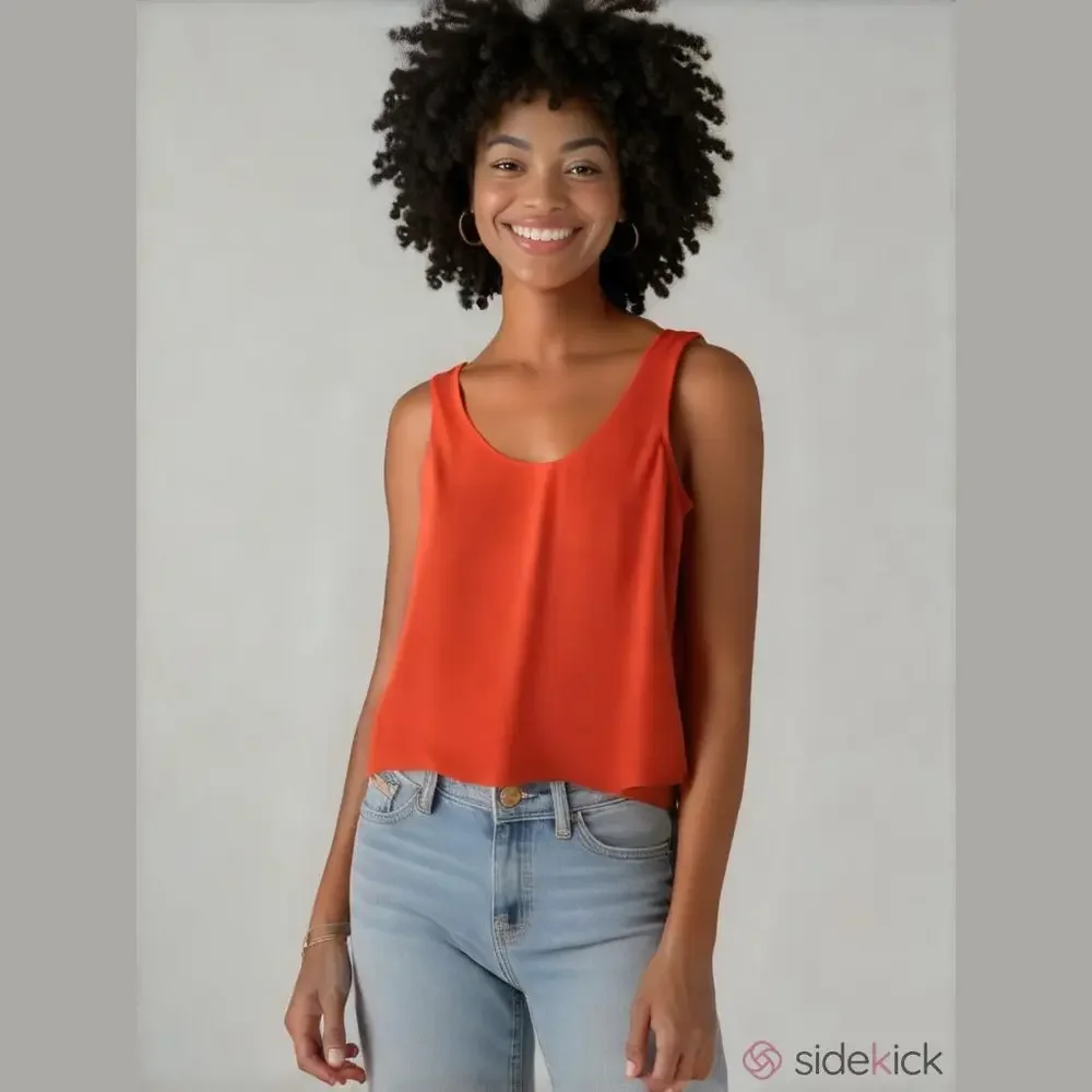 Women's J.Crew Red XXS Tank Top